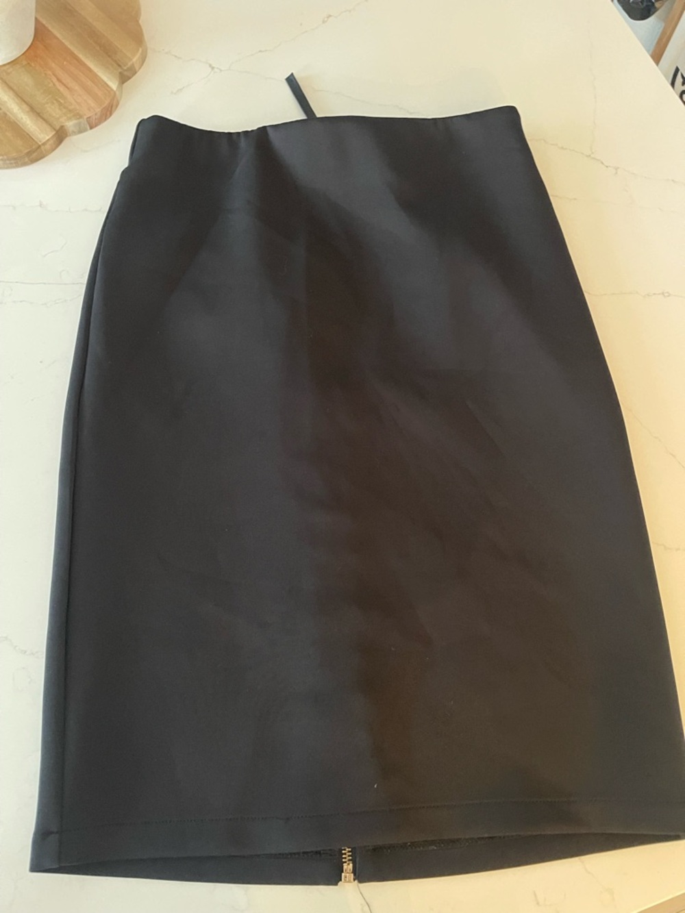 Catherines Black Pencil Skirt - Sleek Office Staple
